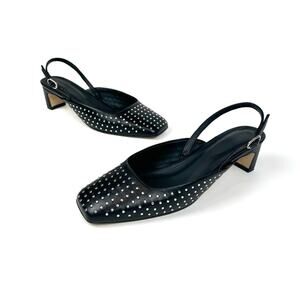 Alohas Lindy Studs Pump in Black